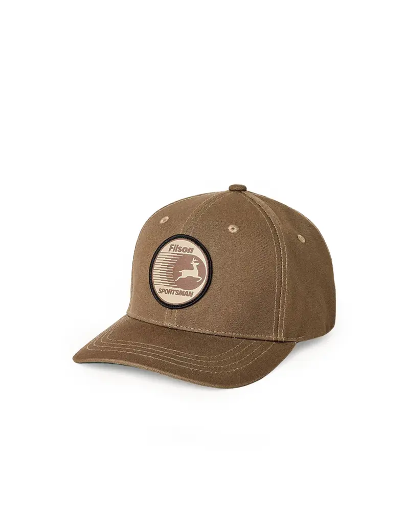 Filson Dry Tin Logger Cap Marsh Olive