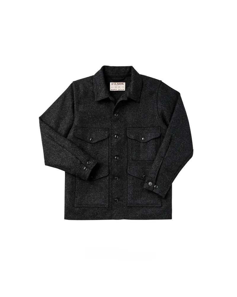 Filson Mackinaw Cruiser Jacket Charcoal