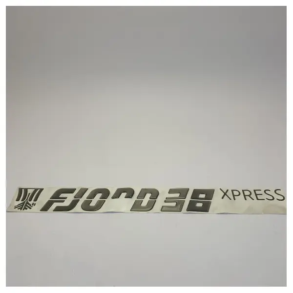 Fjord 38 Xpress Hull Decall Sticker Silver - TBZ1136