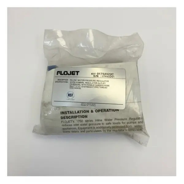 Flojet Pressure Regulator 30PSI 10/13mm - 01752322C