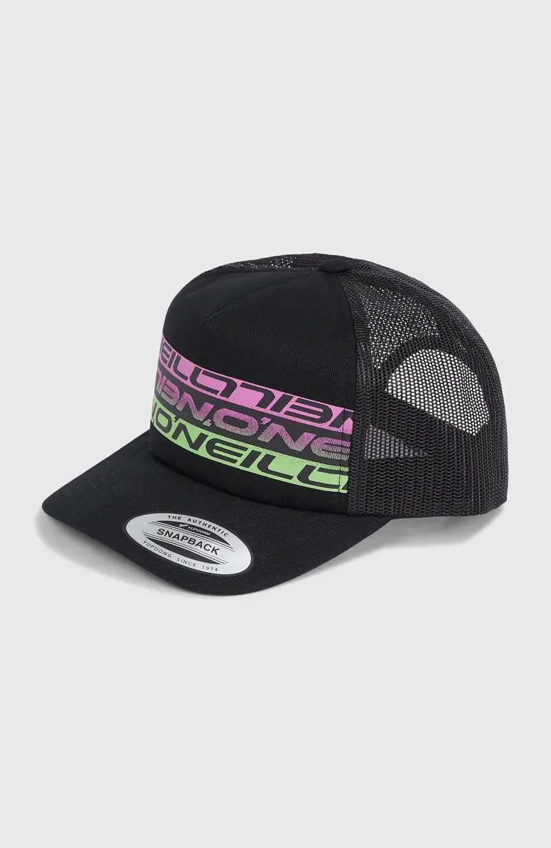 Flood Trucker Cap | Black Upside Down