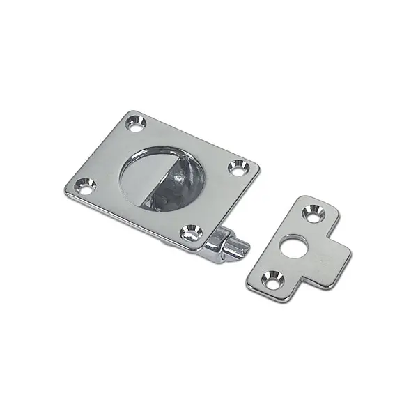 Foresti Suardi 153.C brass silver hatch lock manual