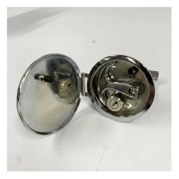 Foresti Suardi 202A-C Chrome Hatch Lock 84 mm