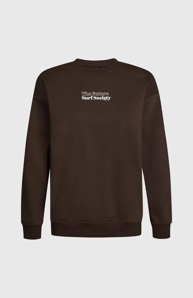 Future Surf Crew Sweatshirt | Coffee Bean