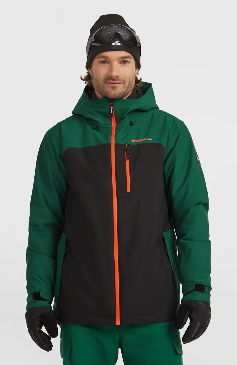 FWC'Cruz Duo Snow Jacket | Emerald Envy Colour Block