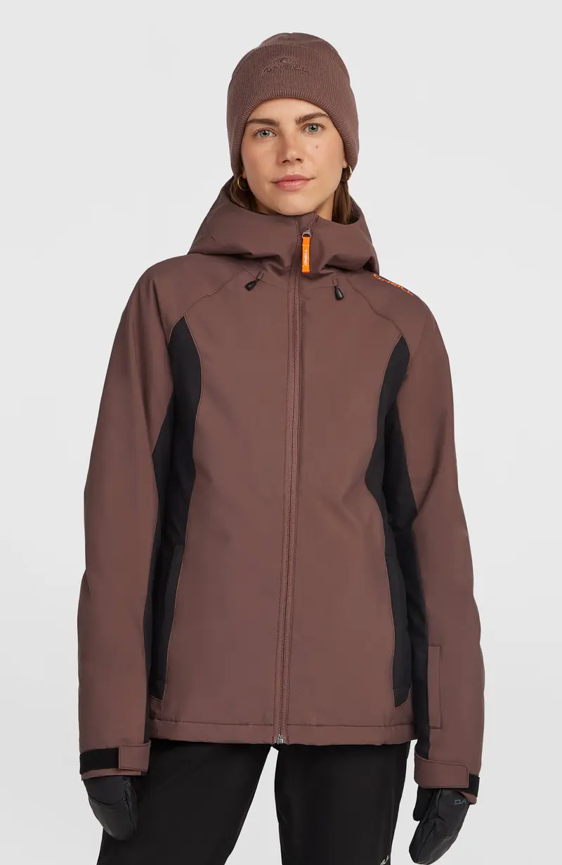 FWC'Cruz Duo Snow Jacket | Purple Gray Colour Block