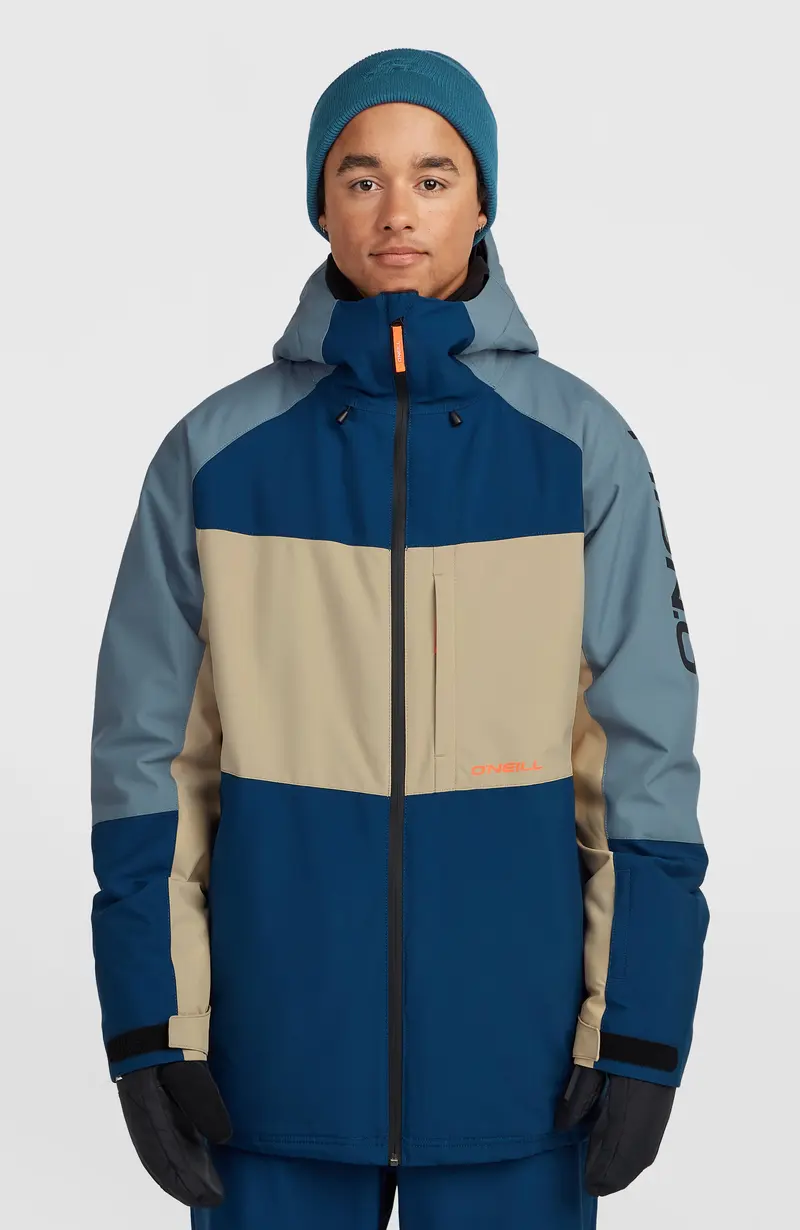 FWC'Cruz Mean Machine Snow Jacket | Regal Blue Colour Block