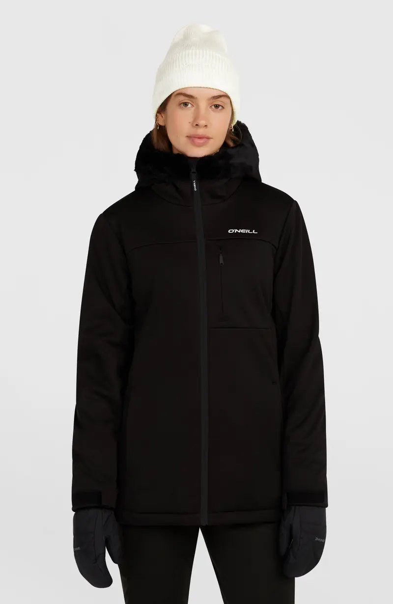 FWC'Cruz Softshell Snow Jacket | Black Out