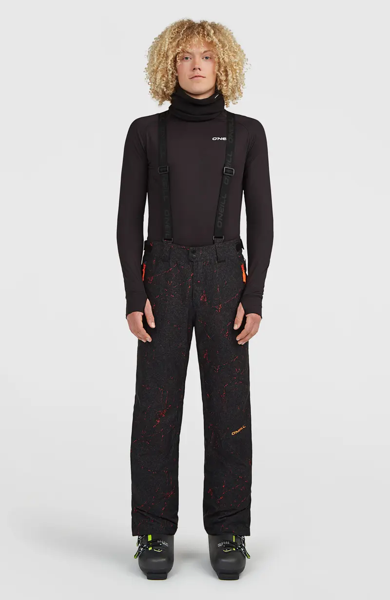 FWC'Cruz Suspender Snow Pants | Black Basalt