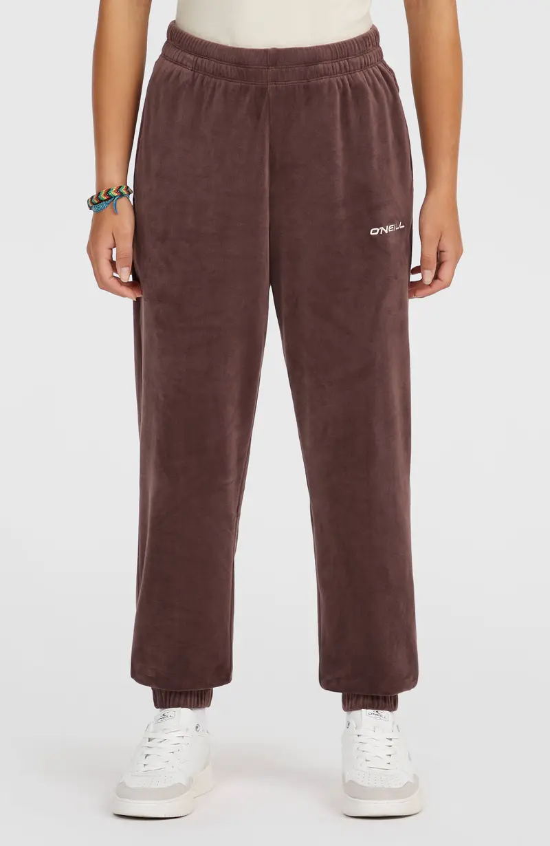 FWC'Cruz Velour Sweatpants | Purple Gray