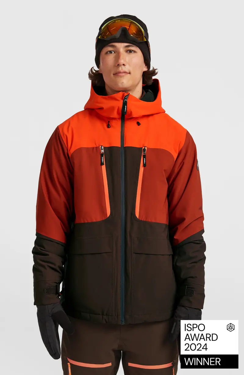 FWC’Peak Fire Snow Jacket | Flame Colour Block