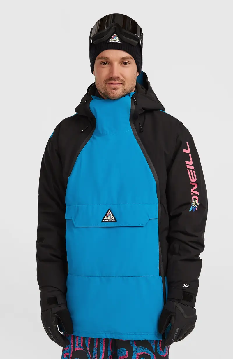 FWC'Play Asymmetric Snow Jacket | Ocean Melody Colour Block