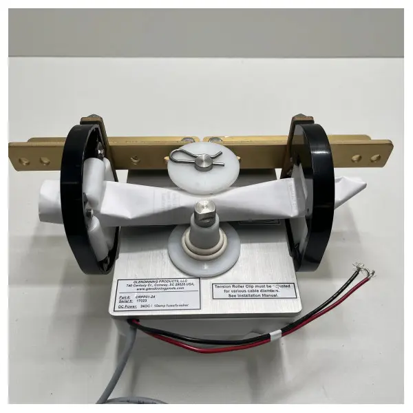 Glendinning Cablemaster CRPP 24V shore power cable handling system