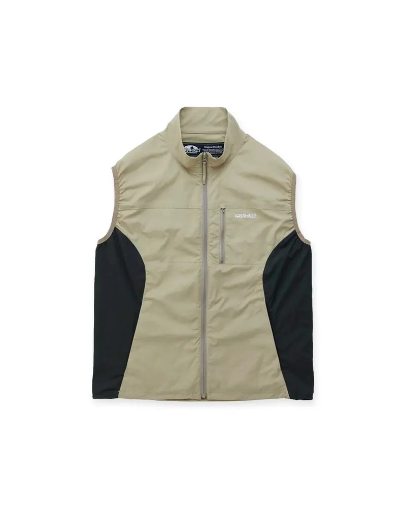 Gramicci Softshell Nylon Vest Taupe