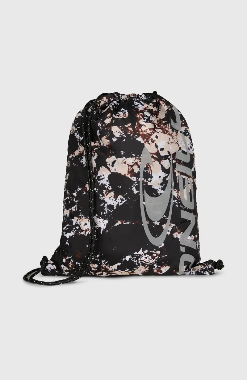 Gym Sack | Black/Beige Quarry