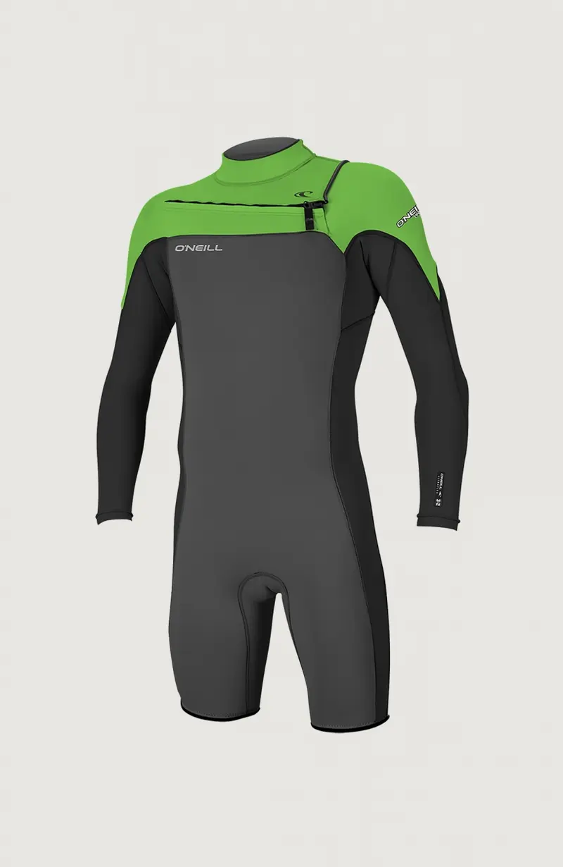 Hammer 2mm Chest Zip Long Sleeve Spring Wetsuit | Grey