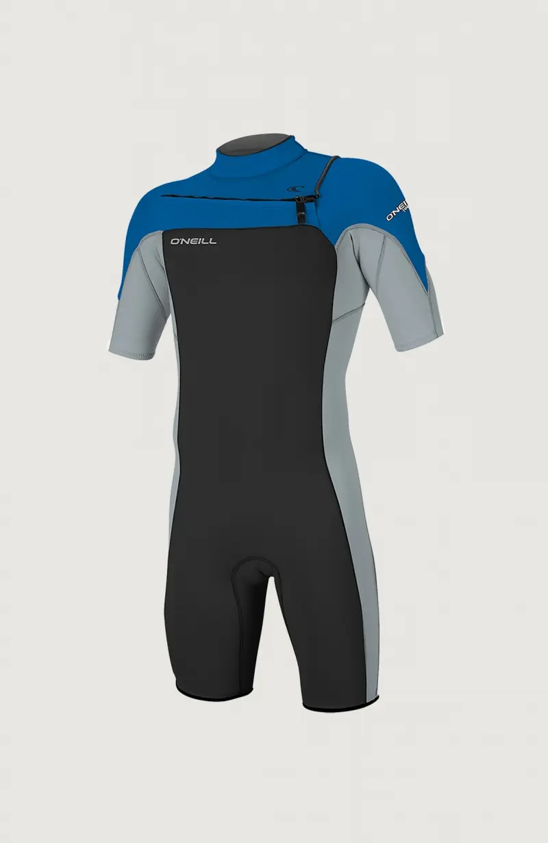Hammer 2mm Chest Zip Shortsleeve Spring Wetsuit | Black