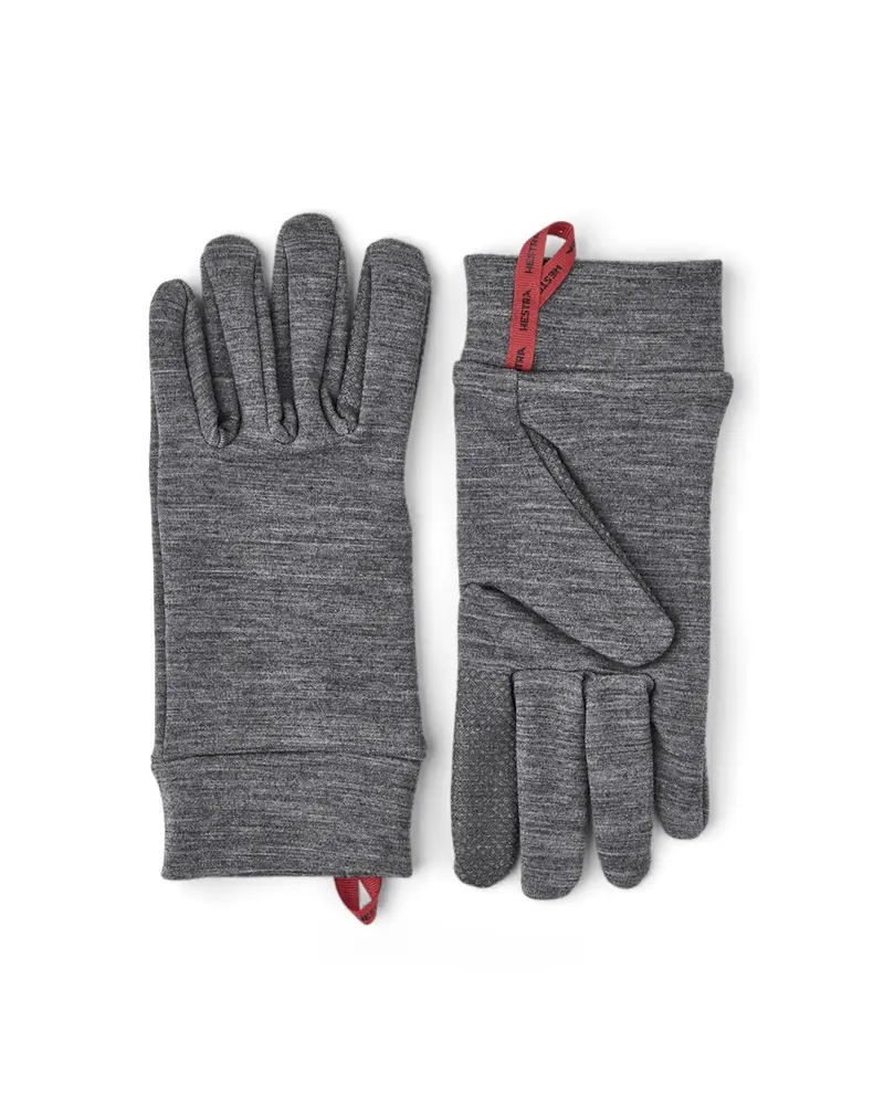 Hestra Touch Point Warmth 5 Finger Grey