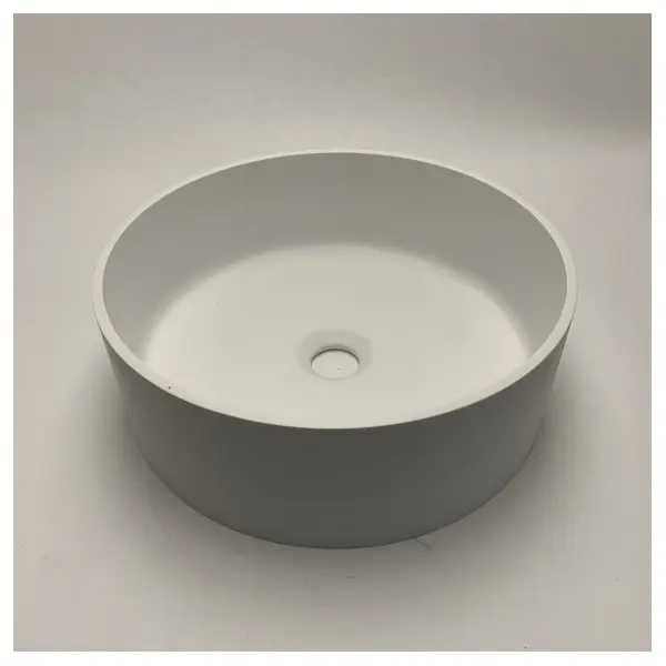 Hi-Macs CB330C/S28 Solid Surface Round Marine Sink