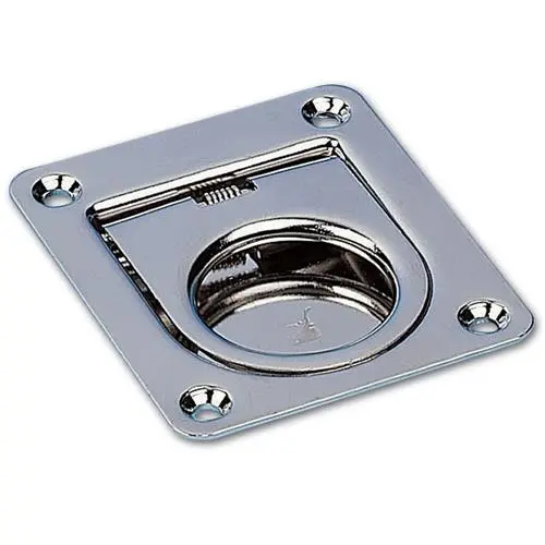 Hollex luikring rvs304 veerbelast 65x55x9mm