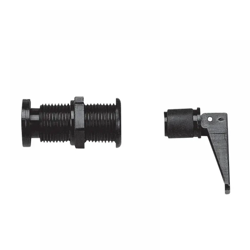 HUIDDOORVOER ZWART MET PLUG