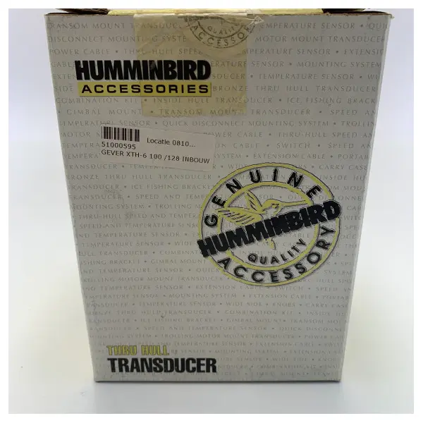 Humminbird XTH-6-16-P tru-hull depth transducer