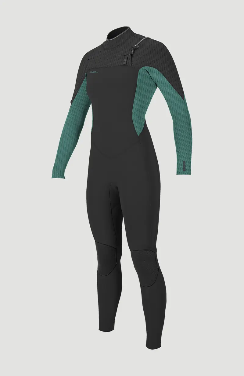 Hyperfreak Plus 4/3mm Chest Zip Full Wetsuit | RAVEN/BRISTOL