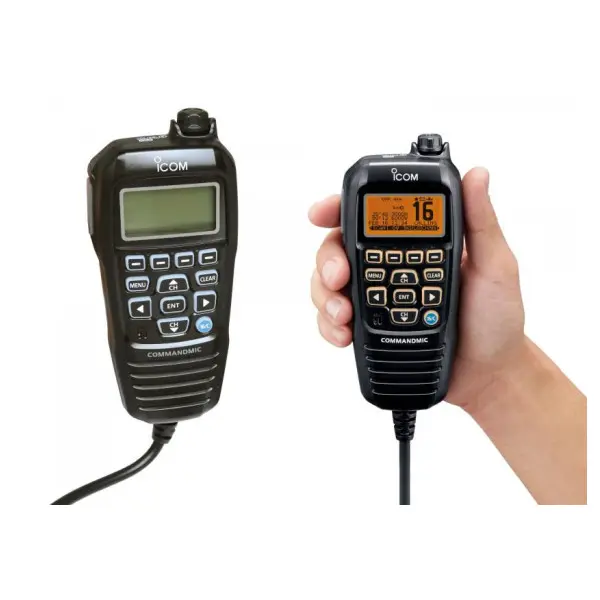 Icom CommandMic HM195B Remote Control Microphone for VHF Marine Radios