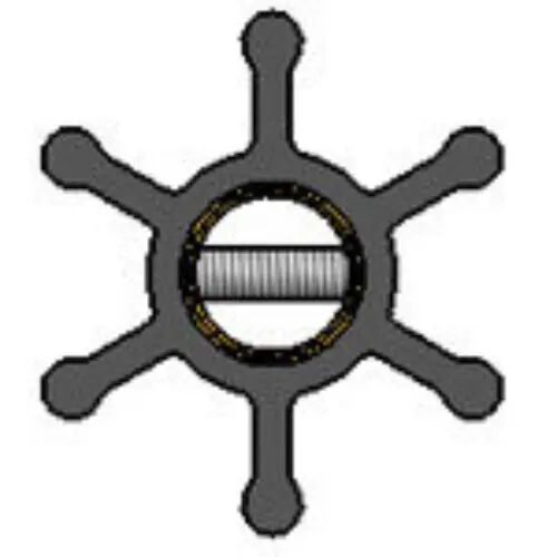 Impeller Volvo Penta MD6A MD6B 875583 3586496 21951342