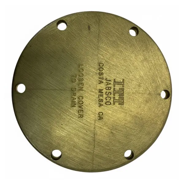 Jabsco 17378-1000 Pump End Cover Plate