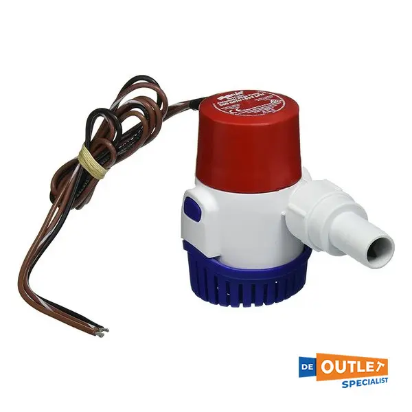 Jabsco Rule type 500 bilgepump 24V 25DA-24