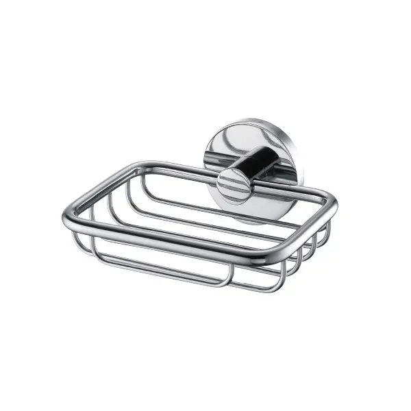 Justime chrome shower soap basket set - 6810-87-80CP
