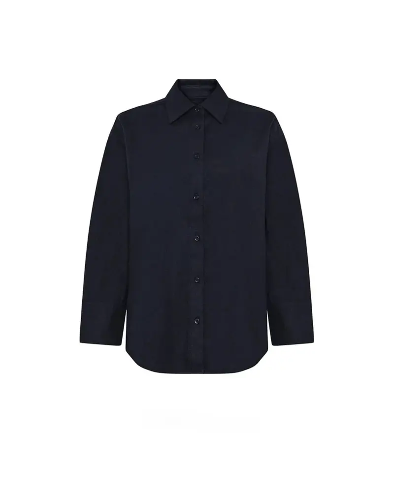 KnowledgeCotton Apparel Merino Wool Shirt Night Sky