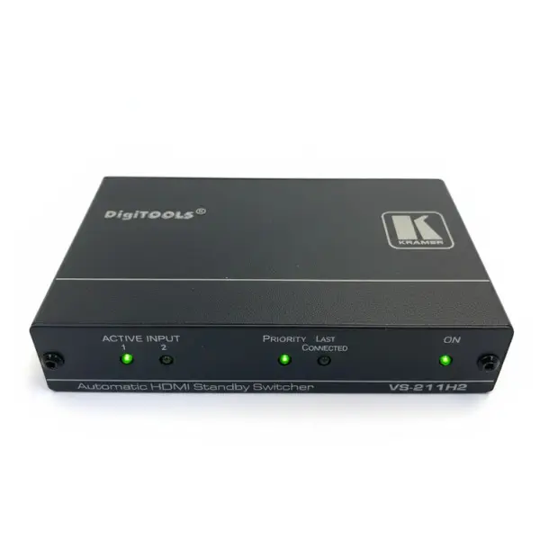 Kramer VS-211H2 4K HDR HDMI Auto Switcher 2x1 HDCP 2.2 Remote Controllable