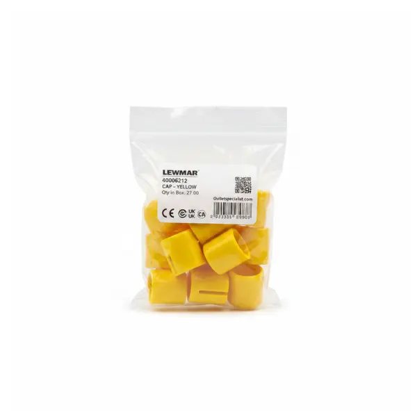 Lewmar 40006212 Yellow Marine Protective Cap