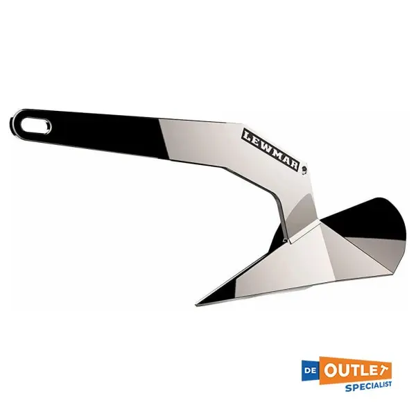 Lewmar Delta RVS 10 KG anker - 0057210
