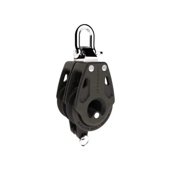 Lewmar Double Sheave Control Block 40 mm - 10 mm - 29901425BK