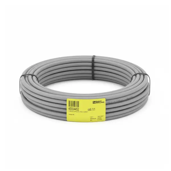 LIYCY 2X0.5mm Shielded Multi Core Cable - Grey - 40004452