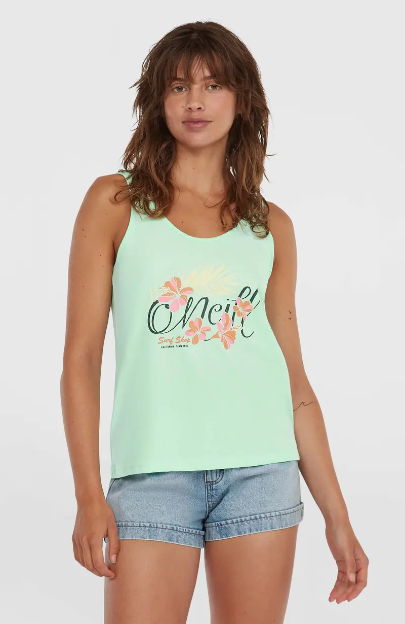 Luana Graphic Tank Top | Mildrew Mint