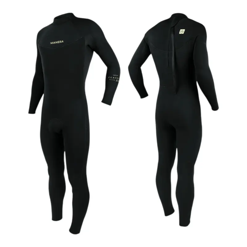 Manera Classic Back Zip 3/2 Black
