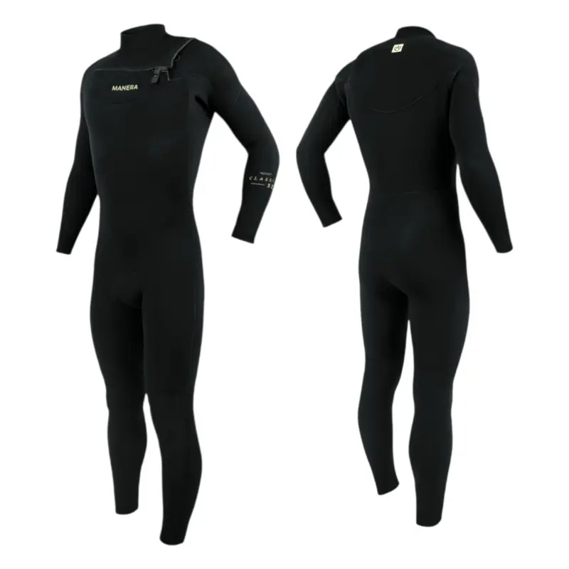 Manera Classic Front Zip 3/2 Black