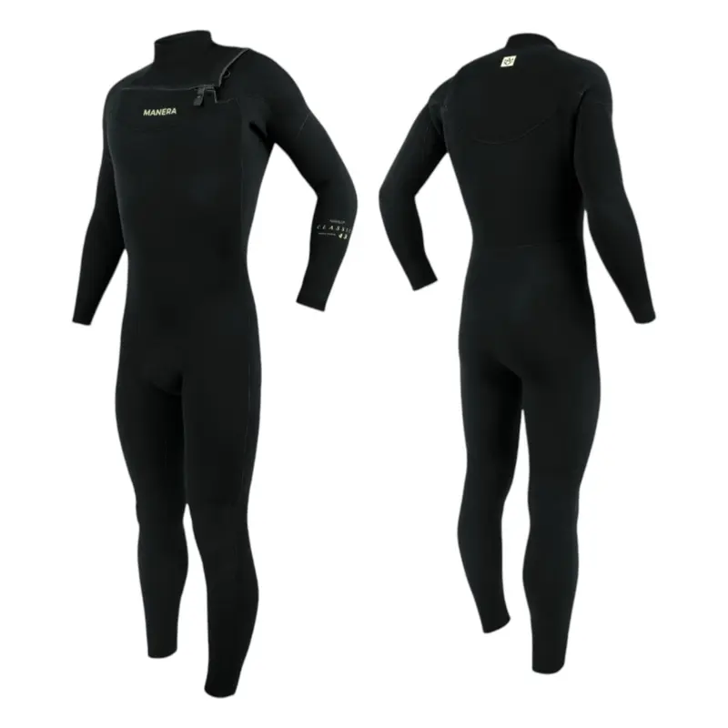 Manera Classic Front Zip 4/3 Black