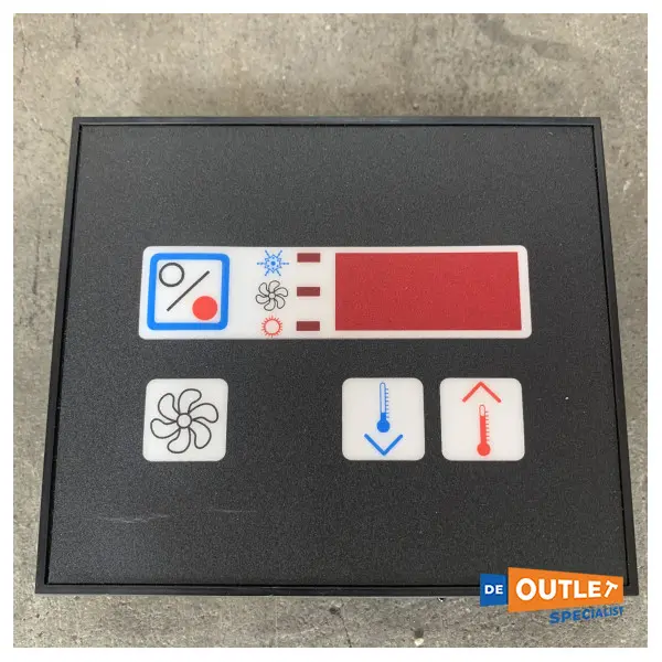 Marine Air Passport I/O Top Chiller controller display black