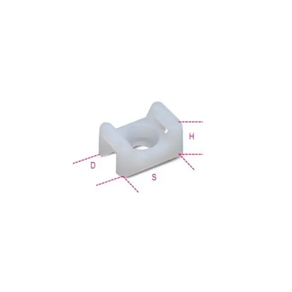 Marine Cable Screw Mount B0906 White - 100pcs