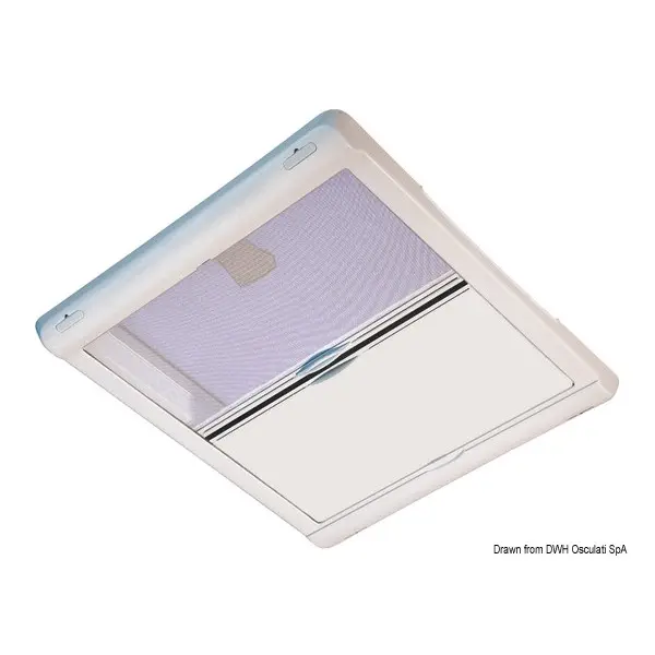 Marine Ventilation Hatch with Integrated Mosquito Net – Weatherproof & Durable Design