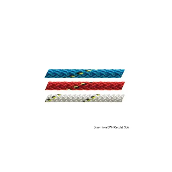 Marlow D2 Competition 78 Braid Polyester Rope – Durable Marine Sailing Line 10mm