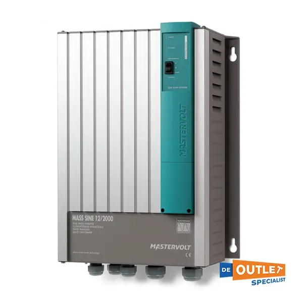 Mastervolt Mass Sine 12V / 2000W zuivere sinus omvormer