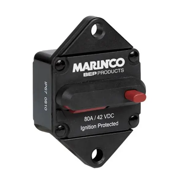Maxwell Panel Mount Marine Circuit Breaker Isolator 42VDC - 185050P
