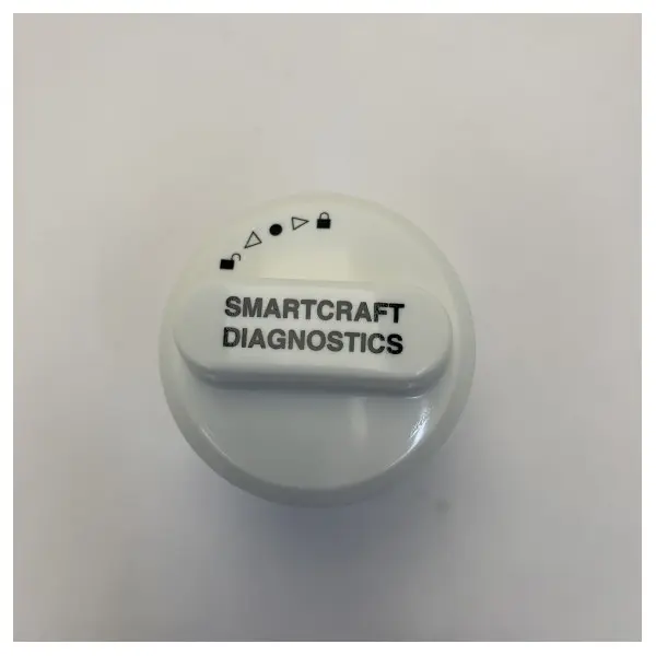 Mercury Diagnostic Port Plug Assembly 8M0046339 White