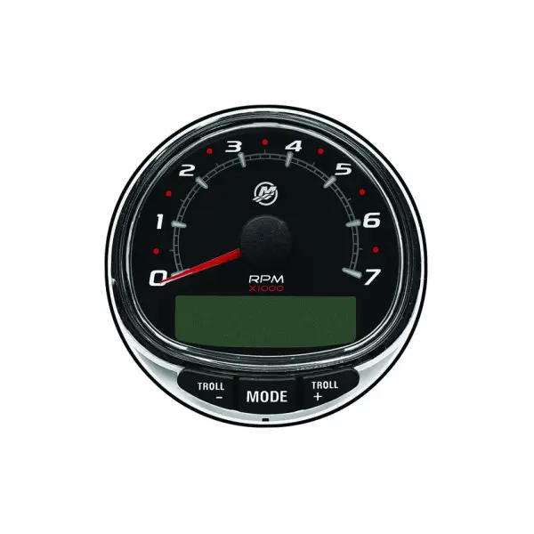 Mercury SmartCraft SC1000 tachometer black - 79-8M0135641